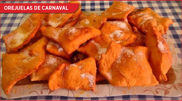 orejuelas de carnaval