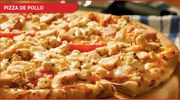 pizza de pollo