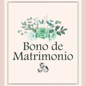 Bono de Matrimonio